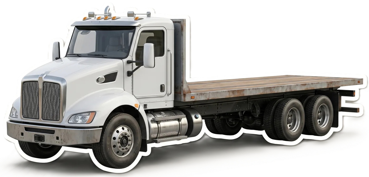 Flat Trailer Truck