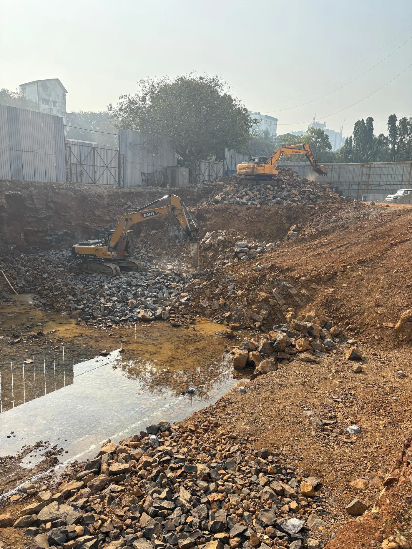 Colaba Navy Nagar Excavation & Rock Breaking
